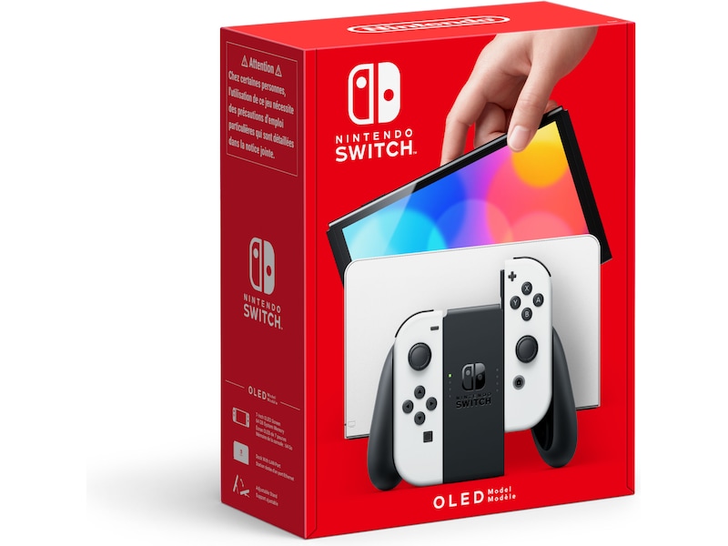 Nintendo Switch OLED 2021 64GB (hvit) Konsoll