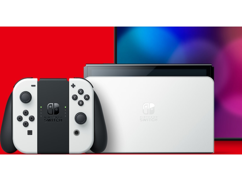 Nintendo Switch OLED 2021 64GB (hvit) Konsoll
