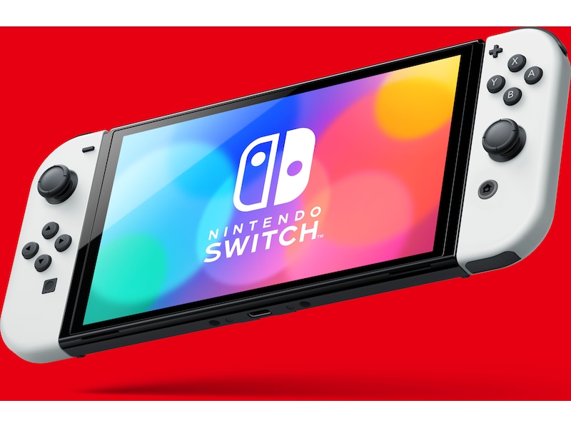 Nintendo Switch OLED 2021 64GB (hvit) Konsoll