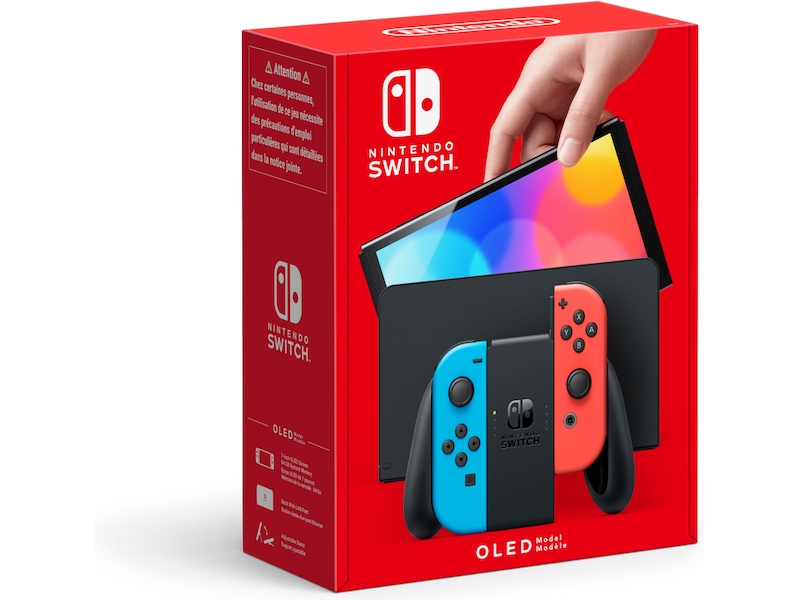 Nintendo Switch OLED 2021 64GB (neon) Konsoll