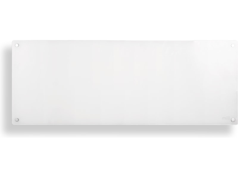 Mill Glass panelovn 1300W (hvit) Panelovner