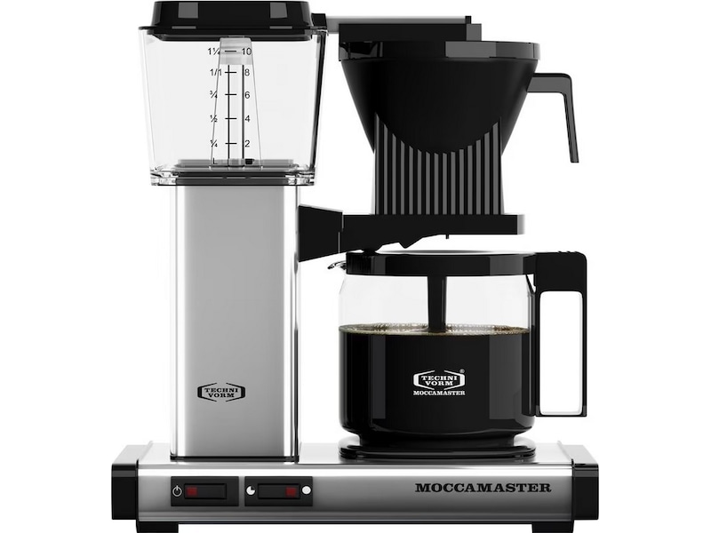 Moccamaster Automatic 53745 kaffetrakter (polert sølv) Kaffetraktere
