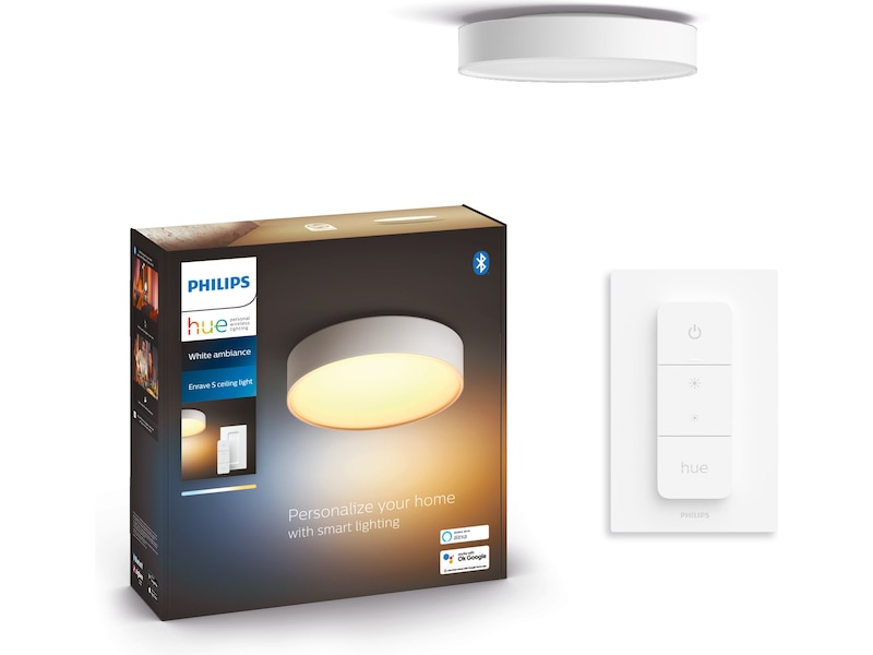 Philips Hue Enrave, liten taklampe (hvit) Taklampe