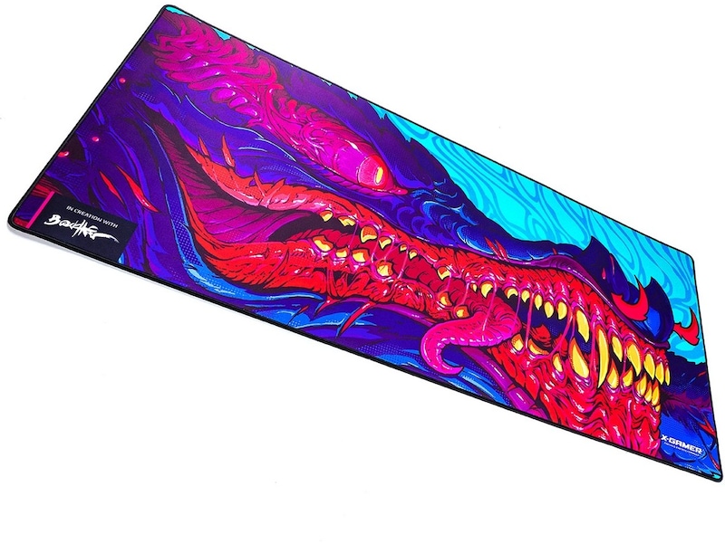 X-GAMER Dragon Fin XXL Musematte Gamingmusematte
