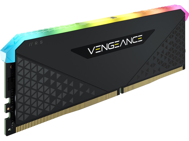 Corsair Vengeance RGB RS DDR4 3200MHz 16GB (sort) Minnebrikker