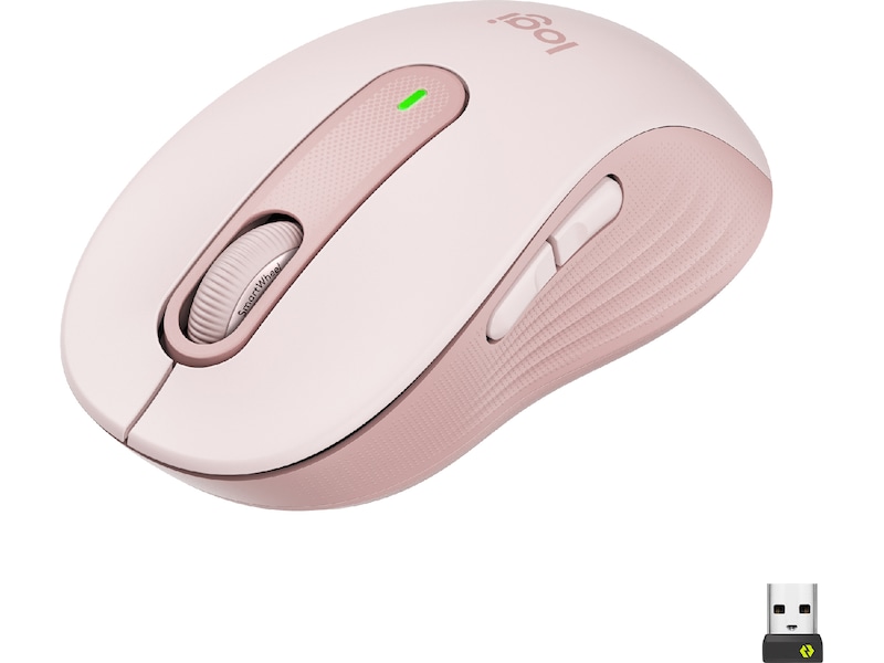 Logitech Signature M650 Medium  trådløs mus Rosa Mus