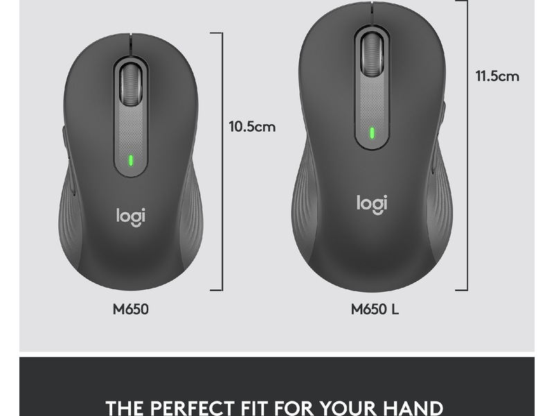 Logitech M650 For Business - Graphite Mus