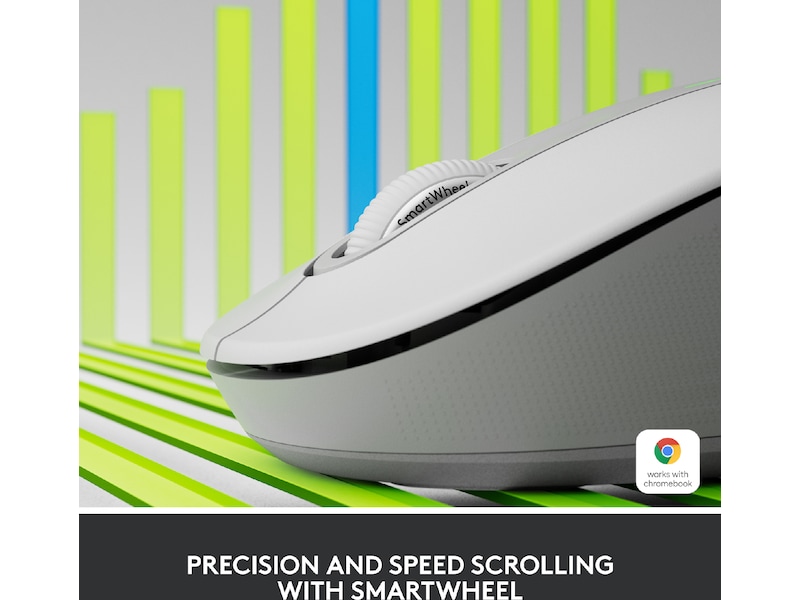 Logitech Signature M650 Medium trådløs mus Offwhite Mus