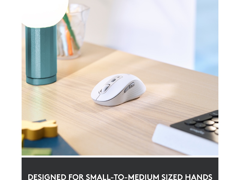 Logitech Signature M650 Medium trådløs mus Offwhite Mus