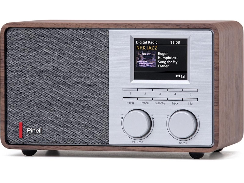 Pinell Supersound 201 (valnøtt) Radio & musikkspillere