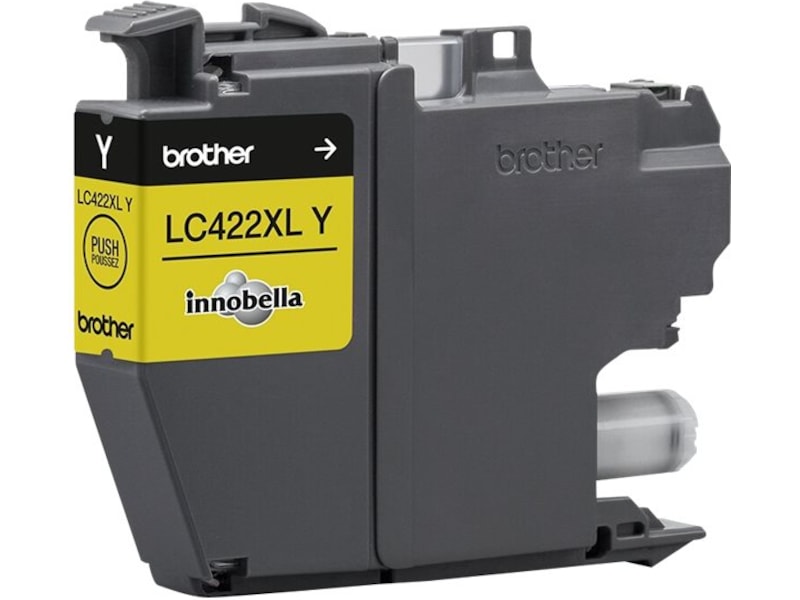 Brother blekk LC422XLY Gul Blekkpatroner