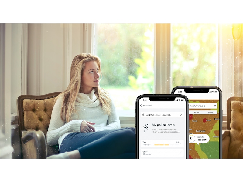 Airthings View Plus luftkvalitetsmåler (hvit)  -B-Grade Demo hjem & fritid
