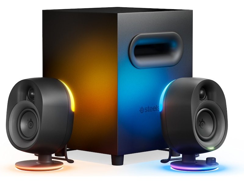 Steelseries Arena 7 PC Gaming Høyttalersystem 2.1 Høyttalere