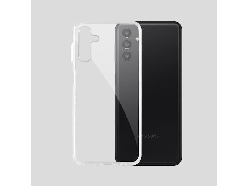 iiglo Galaxy A13 5G / A04S Silikondeksel (gjennomsiktig) Deksel til mobiltelefon