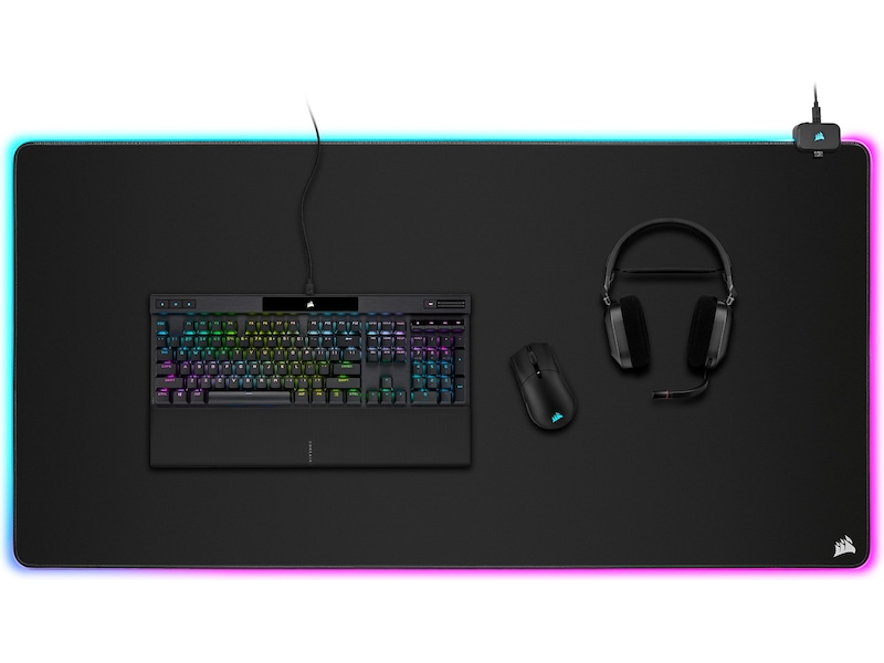 Corsair MM700 RGB Extended 3XL Gaming Musematte (sort) Gamingmusematte