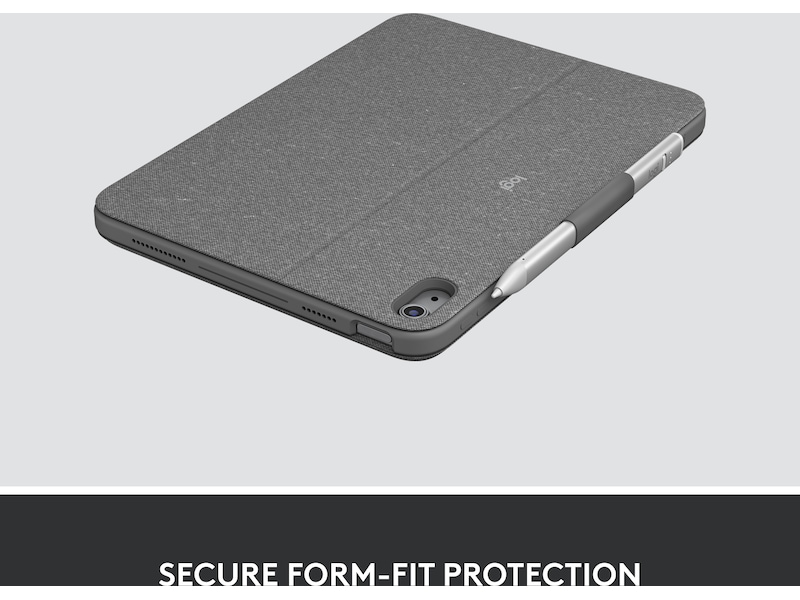 Logitech iPad 10,9" / 11" Combo Touch Tastaturdeksel (oxford grey) Deksel til nettbrett