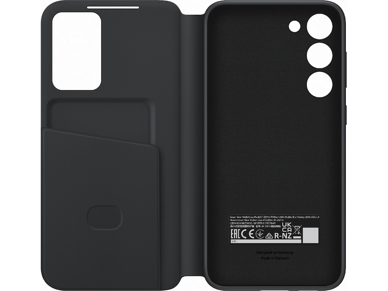 Samsung Galaxy S23+ Smart View Lommebokdeksel (sort) Deksel til mobiltelefon