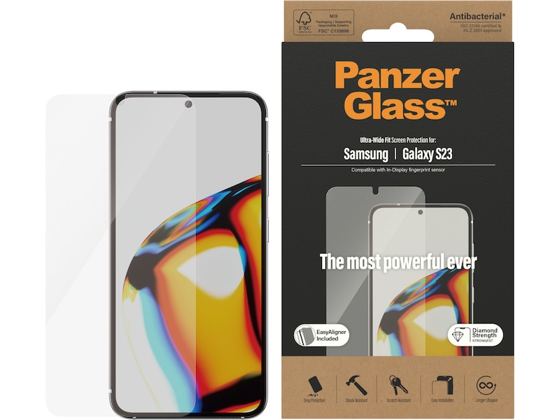 Panzerglass Galaxy S23 Skjermbeskytter Skjermbeskyttelse