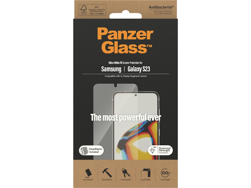 Panzerglass Galaxy S23 Skjermbeskytter Skjermbeskyttelse