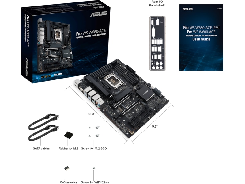 ASUS PRO WS W680-ACE Hovedkort Intel Socket