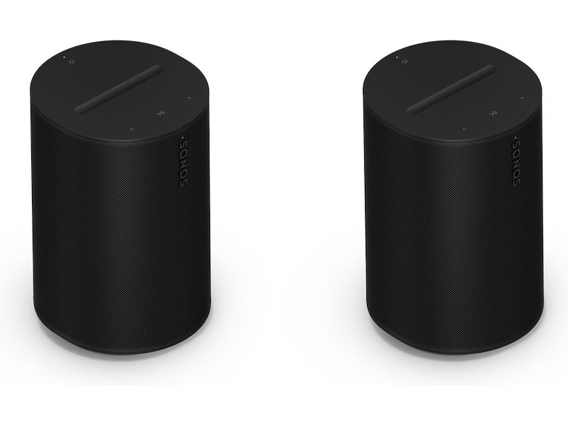 Sonos Era 100 Trådløs Høyttaler (sort) 2-pack Høyttalere