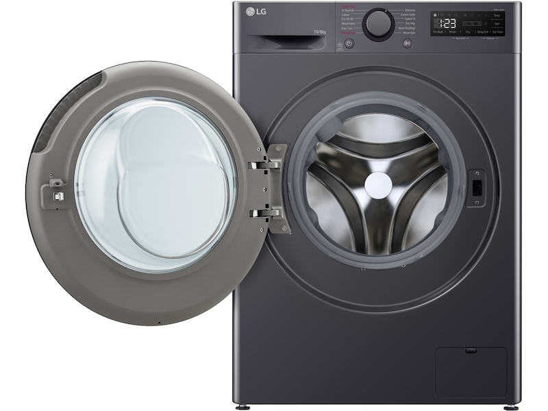 LG F4Y5RRPYJ Vask/Tørk (sort) Kombinert vaskemaskin og tørketrommel