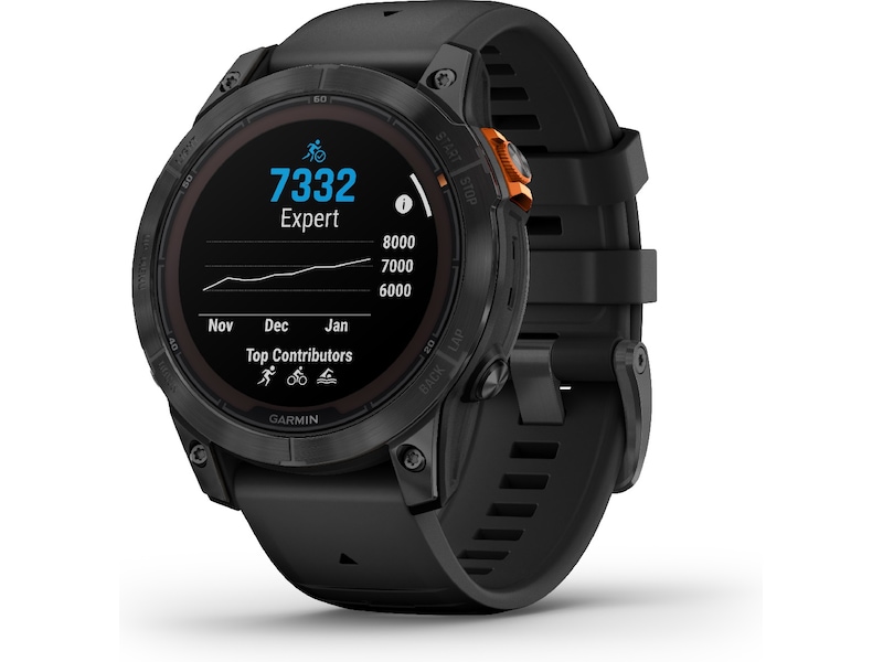 Garmin fenix 7 Pro Solar 47mm GPS (slate gray/black) Smartklokker