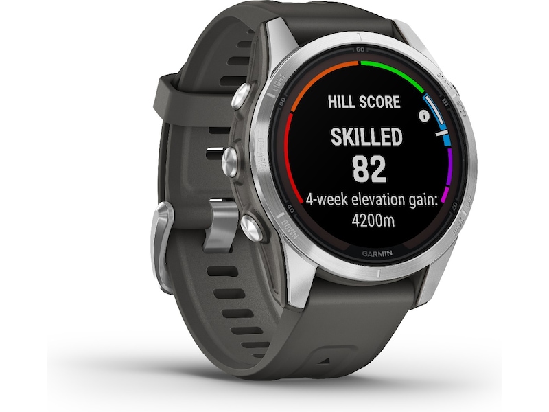 Garmin fenix 7S Pro Solar 42mm GPS (silver/graphite) Smartklokker