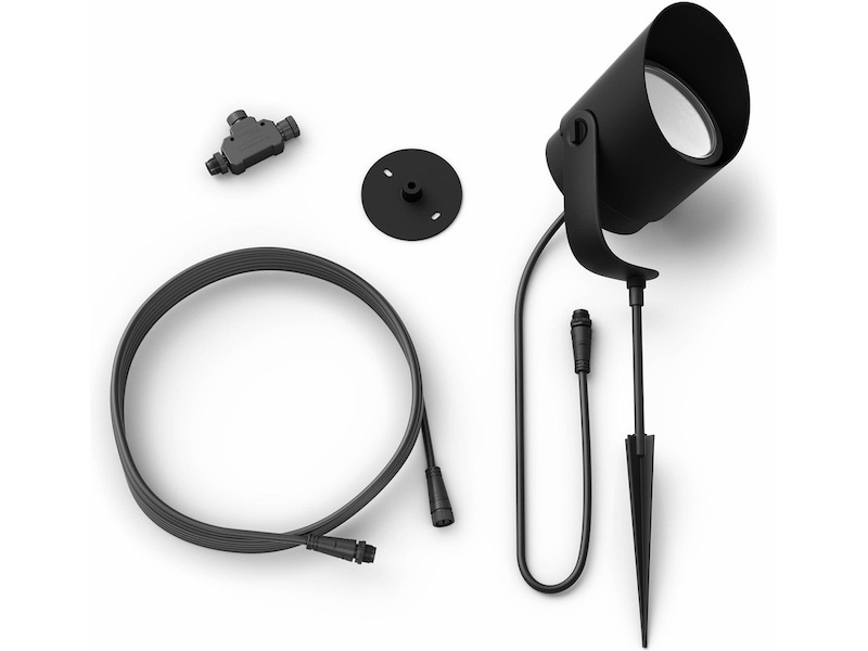 Philips Hue Lily XL utendørs spotlys (sort) Gulvlampe