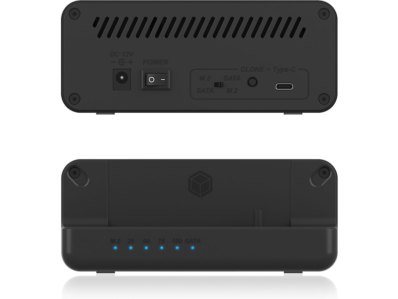 Icy Box IB-2914MSCL-C31 Type-C Dock Dokkingstasjoner