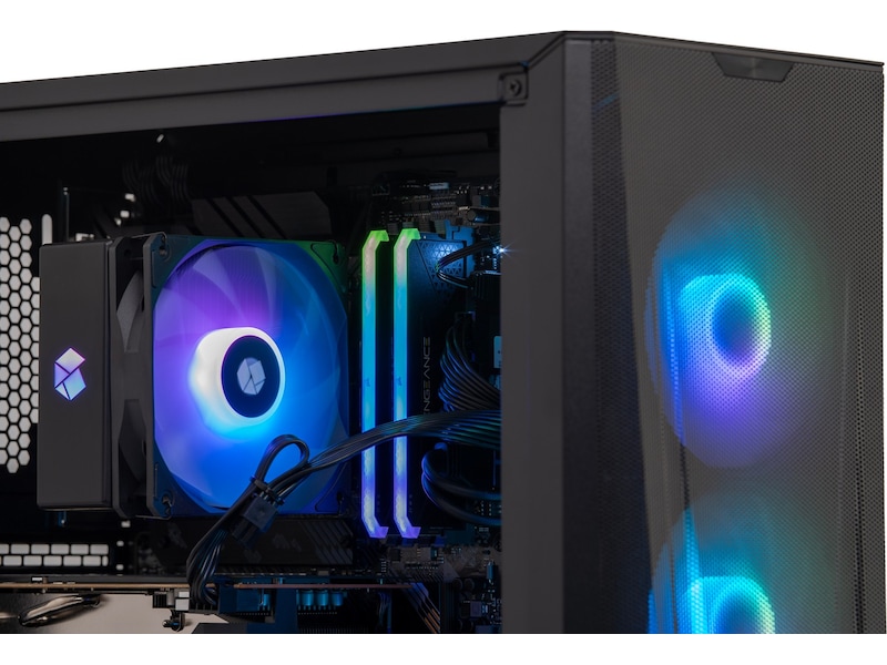 Komplett-PC Advanced Gaming a115 RGB - RX 7600 Gaming-PC stasjonær