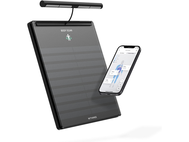 Withings Body Scan smart badevekt (sort) Badevekt