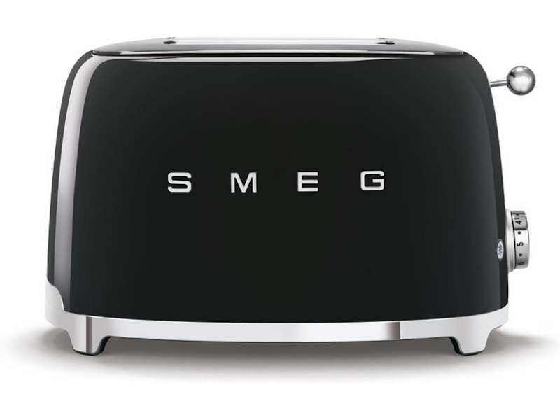 Smeg TSF01BLEU Brødrister for 2 skiver (sort) Brødristere