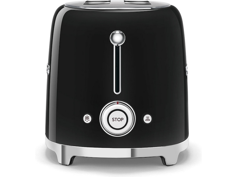 Smeg TSF01BLEU Brødrister for 2 skiver (sort) Brødristere