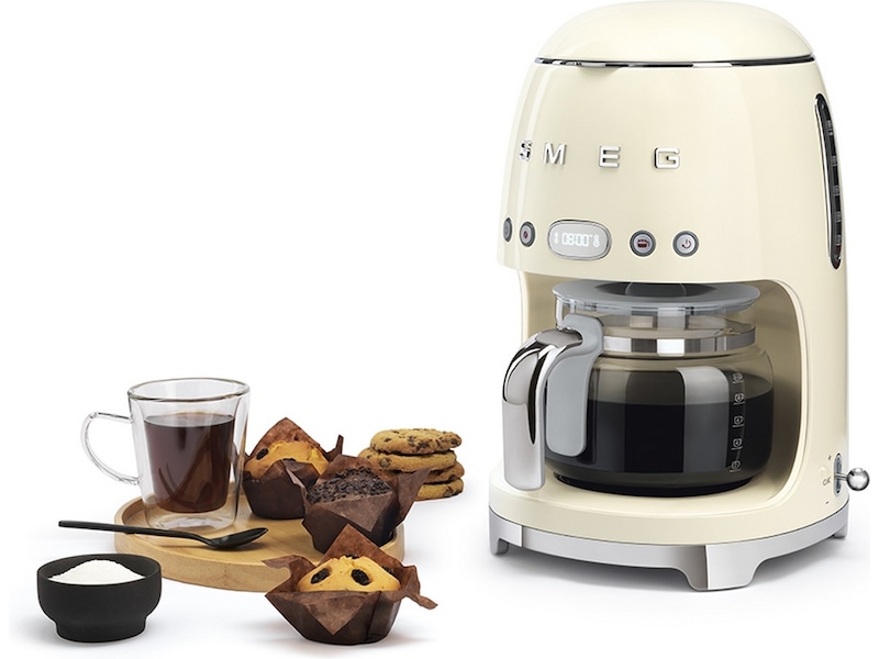 Smeg DCF02CREU Kaffetrakter (cream) Kaffetraktere