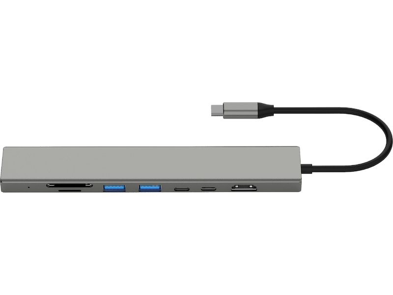 Andersson USB-C Hub (grå) Dockingstasjon & USB-HUB