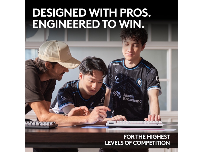 Logitech G Pro X TKL Lightspeed Trådløst Gamingtastatur (sort) Gamingtastatur