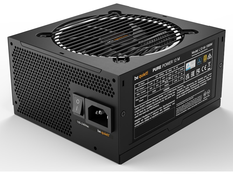 be quiet! PURE POWER 12 M 1000W PSU Enheter