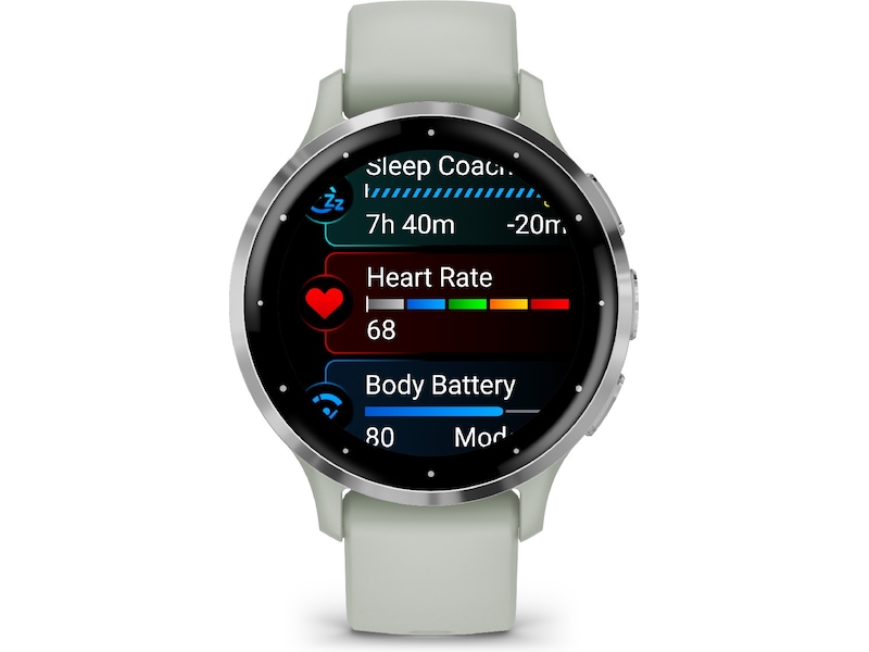Garmin Venu 3S 41mm GPS (sage gray/passivated) Smartklokker