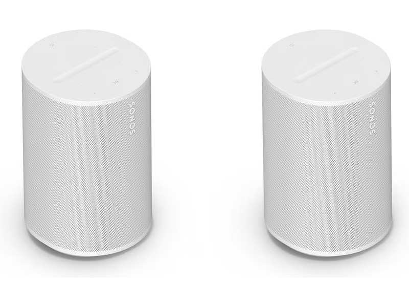 Sonos Beam (Gen2) Lydplanke (hvit) + 2x Era 100 og 1x Sub Mini Lydplanker