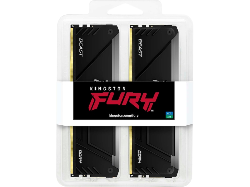 Kingston FURY Beast RGB DDR4 3200MHz 32GB Minnebrikker