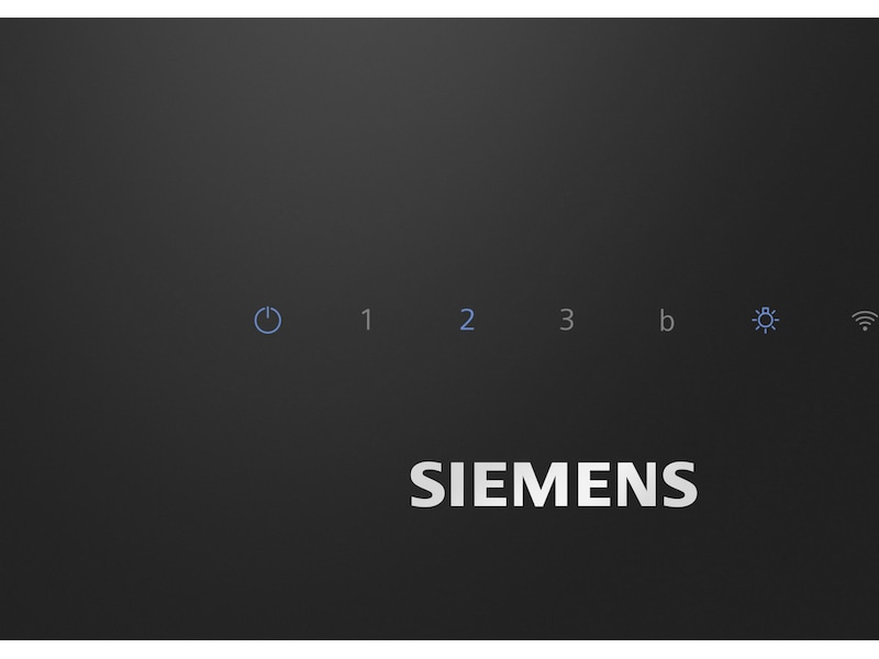 Siemens iQ300 LC67KFN60 Ventilator (sort) Veggmontert Kjøkkenvifte