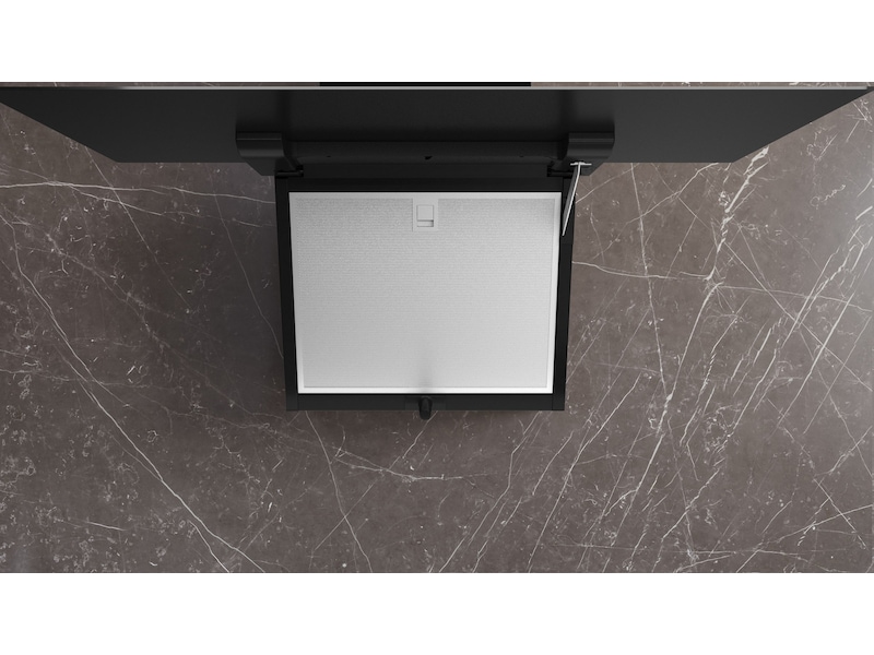 Siemens iQ300 LC87KFN60 Ventilator (sort) Veggmontert Kjøkkenvifte