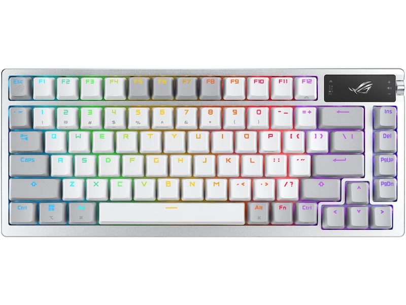 ASUS ROG Azoth Trådløs DIY Gamingtastatur (hvit) Gamingtastatur