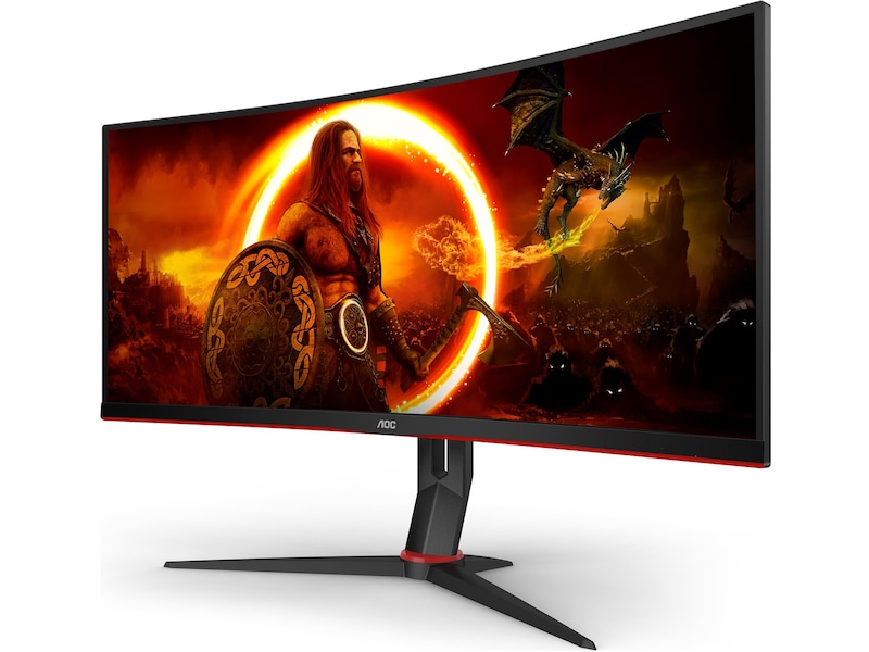 AOC 34" curved gamingskjerm CU34G2XP Skjermer