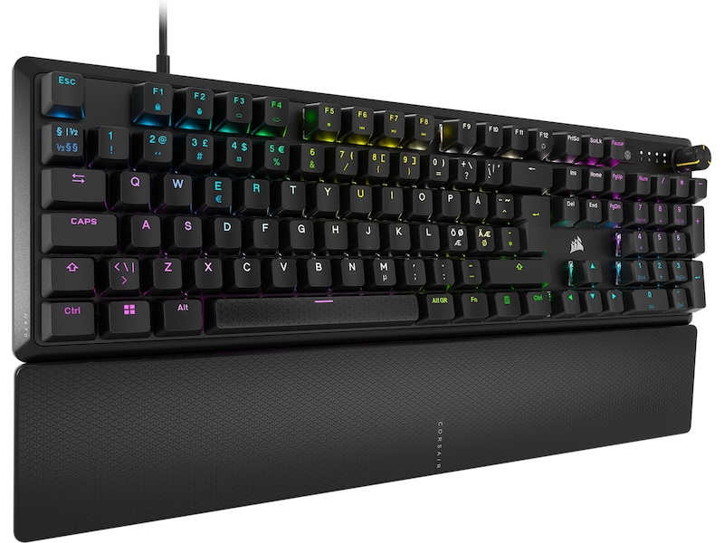 Corsair K70 Core RGB gamingtastatur (sort) Gamingtastatur