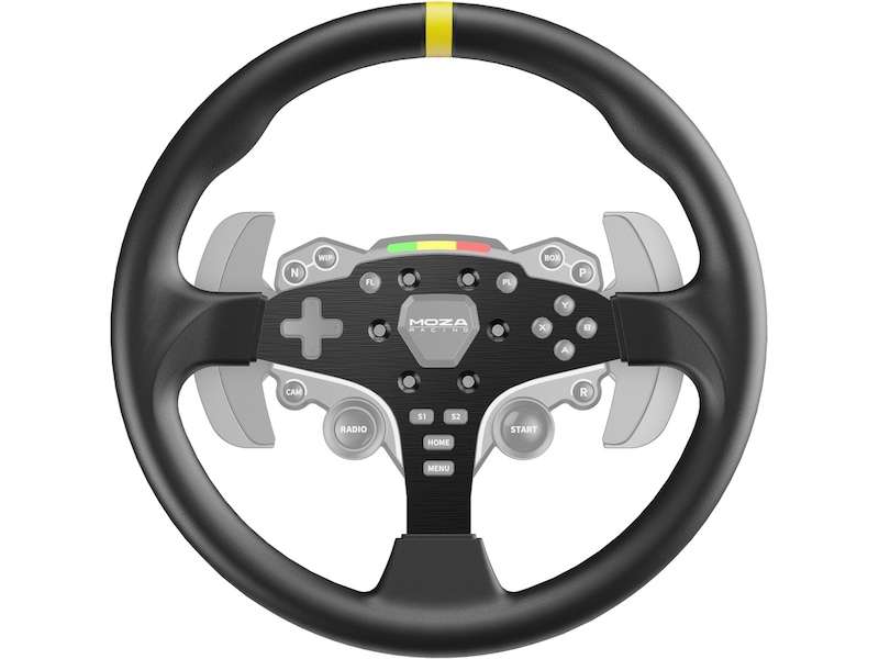 Moza Racing 12-inch Round Wheel Mod for ES Ratt & pedaler