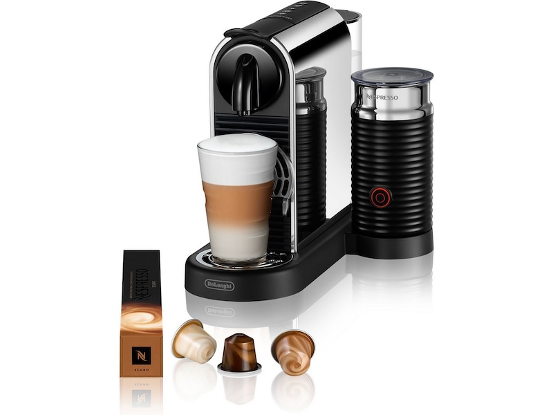 Nespresso CitiZ & Milk by De'Longhi Kapselmaskin (sort) Kapselmaskiner