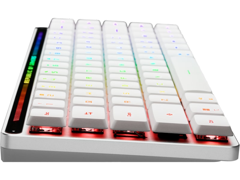 ASUS ROG Falchion RX Low Profile Optical trådløst gamingtastatur (hvit) Gamingtastatur