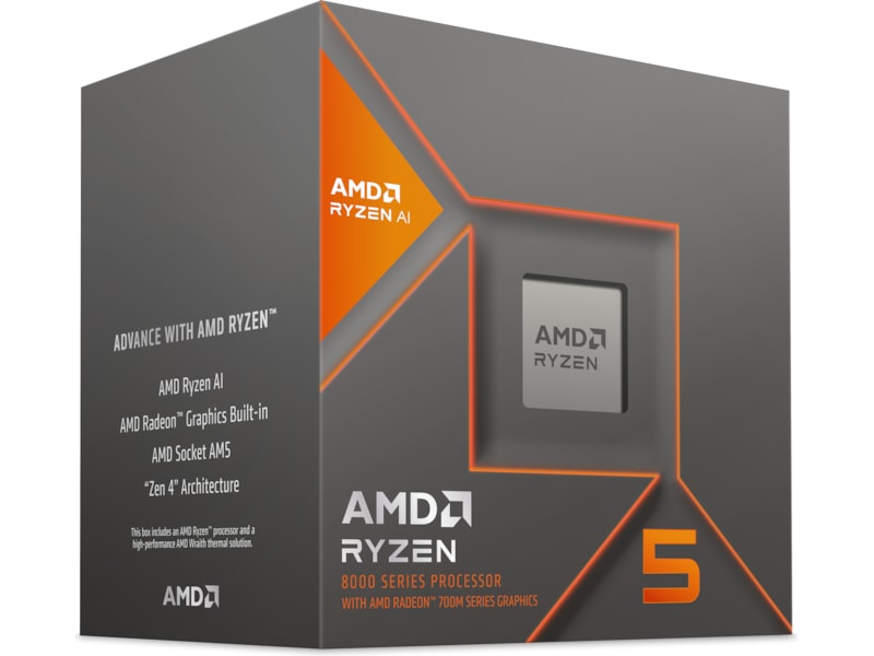 AMD Ryzen 5 8600G CPU Prosessorer